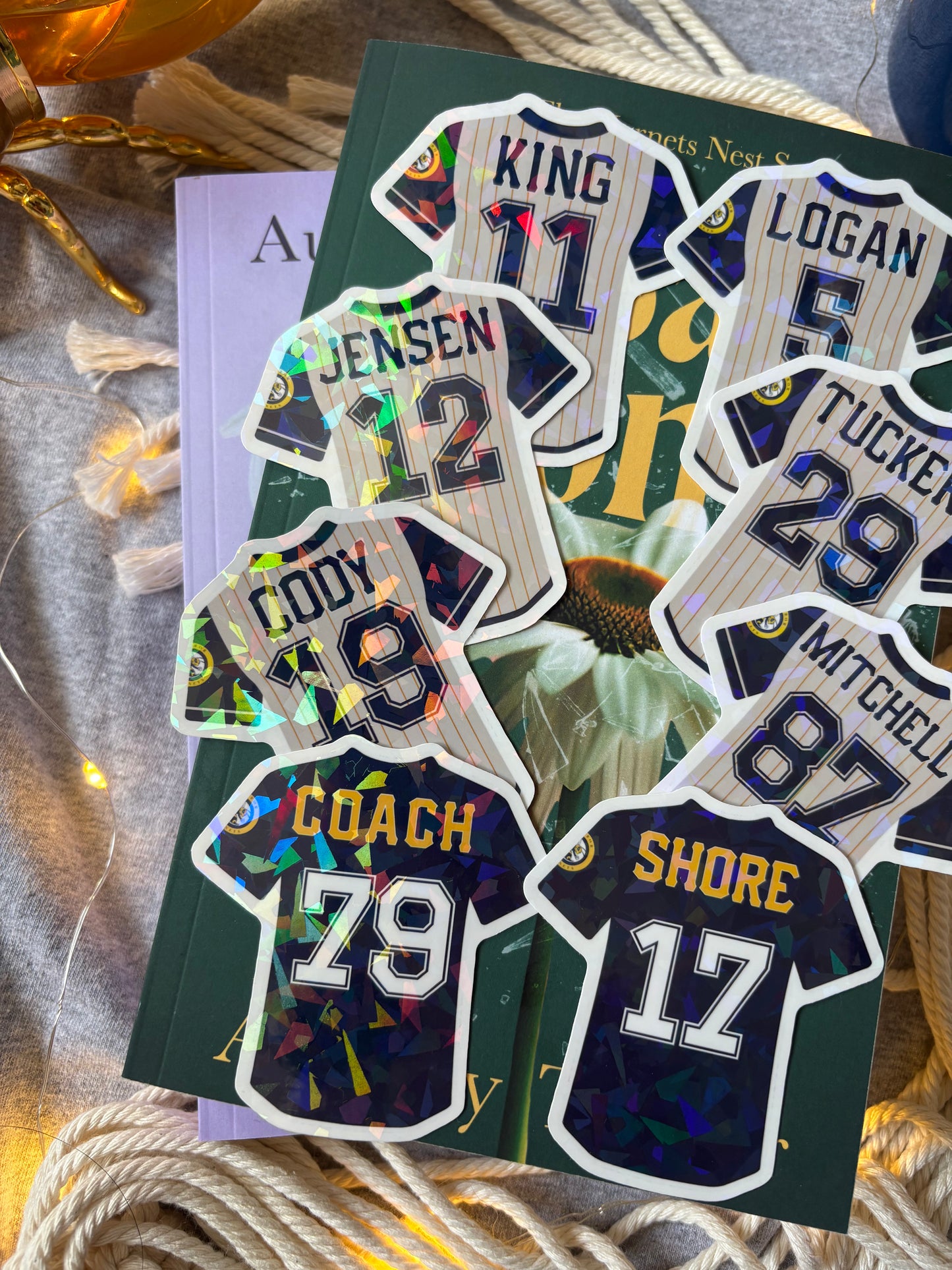 Hornets Jersey Stickers