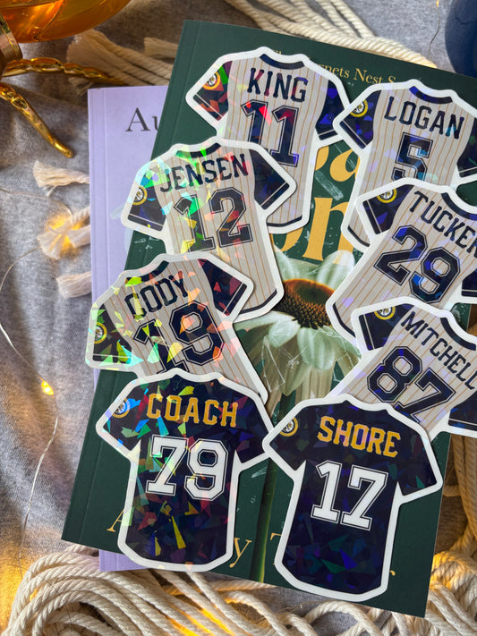 Hornets Jersey Stickers